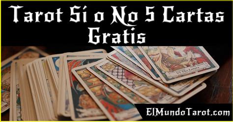 Tarot Si o No 5 Cartas